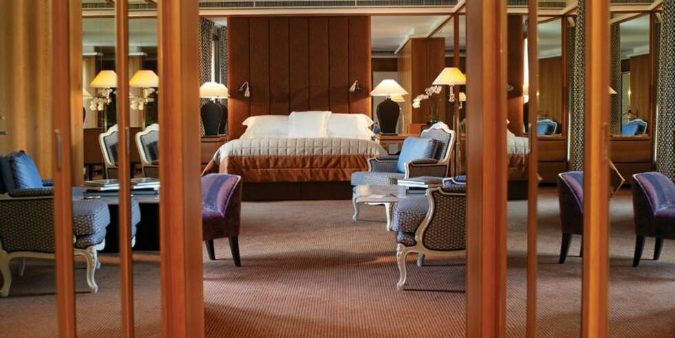 LUKSUS UTEN LIKE: The Royal Armleder Suite på Richemond hotell i Geneve. LUKSUS UTEN LIKE: The Royal Armleder Suite på Richemond hotell i Geneve.