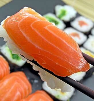 SUSHI: Man må ikke på død og liv spise fish and chips. Hva med å prøve sushi neste gang du er i London? SUSHI: Man må ikke på død og liv spise fish and chips. Hva med å prøve sushi neste gang du er i London?