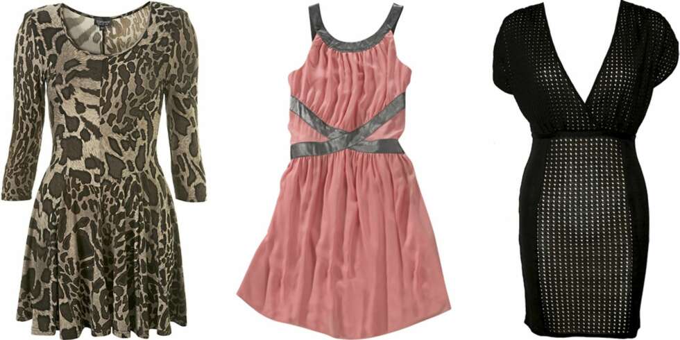 FRA VENSTRE: Topshop (kr 312), Gina Tricot (kr 249), House of Dagmar (kr2995). FRA VENSTRE: Topshop (kr 312), Gina Tricot (kr 249), House of Dagmar (kr2995).
