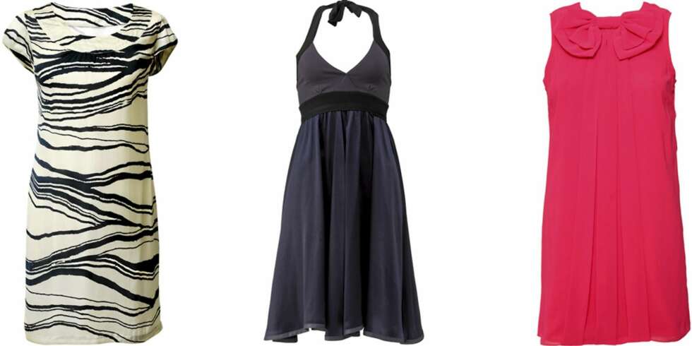 FRA VENSTRE: HogM (kr 299), Mette Möller (kr 2500), Ted baker (kr 1399). FRA VENSTRE: HogM (kr 299), Mette Möller (kr 2500), Ted baker (kr 1399).