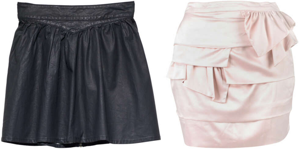 FRA VENSTRE: H&M (kr 249), Bik Bok (kr 199). FRA VENSTRE: H&M (kr 249), Bik Bok (kr 199).