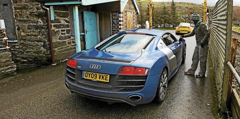 De krever inn bompenger i Wales - også for superbiler som Audi R8 V10. De krever inn bompenger i Wales - også for superbiler som Audi R8 V10.