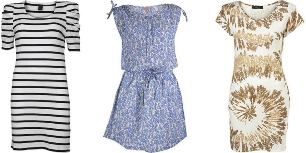 FRA VENSTRE: Vila (kr 149,95), APC (kr 950), Topshop (kr 365). FRA VENSTRE: Vila (kr 149,95), APC (kr 950), Topshop (kr 365).
