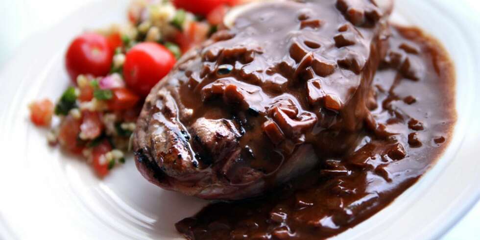 OPPSKRIFT PÅ SAUS: Dette er den nye, gode sausen. OPPSKRIFT PÅ SAUS: Dette er den nye, gode sausen.