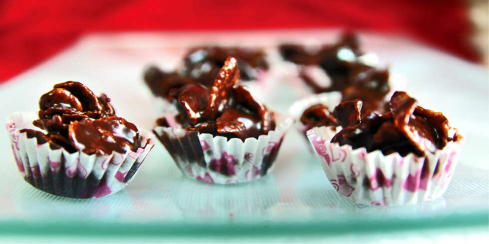 CORNFLAKES-KAKER: Enkelt og knallgodt... CORNFLAKES-KAKER: Enkelt og knallgodt...