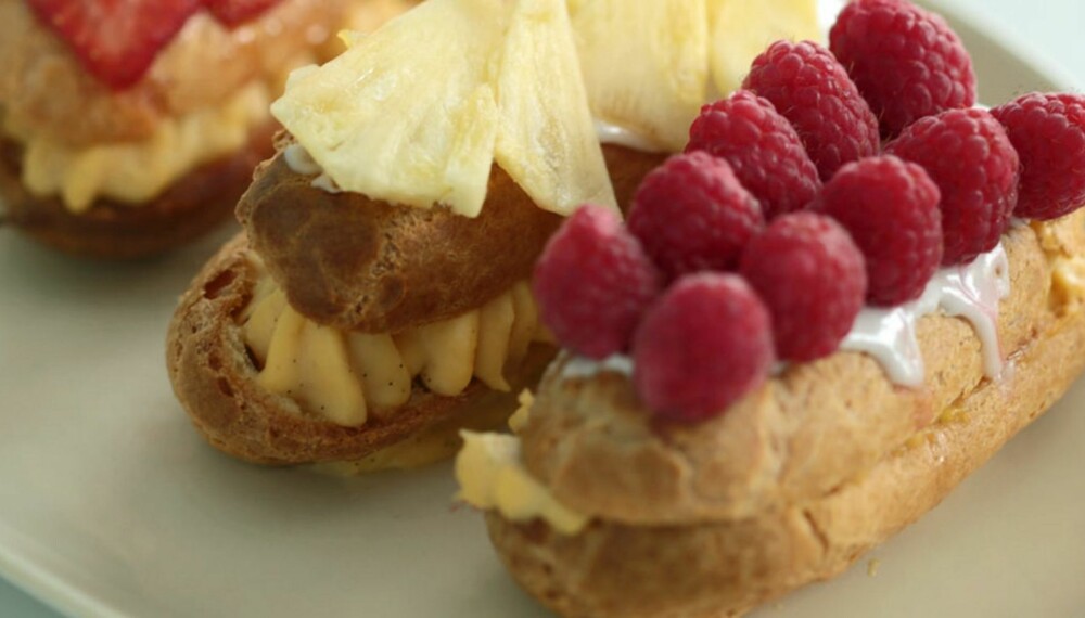 OPPSKRIFT PÅ ECLAIRS: Den franske klassikeren lages du på denne måten. Sjekk oppskriften! OPPSKRIFT PÅ ECLAIRS: Den franske klassikeren lages du på denne måten. Sjekk oppskriften!