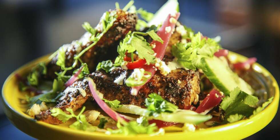SPICY: Det er mange spennende ingredienser i det meksikanske krydderet du gnir vingene inn med. SPICY: Det er mange spennende ingredienser i det meksikanske krydderet du gnir vingene inn med.