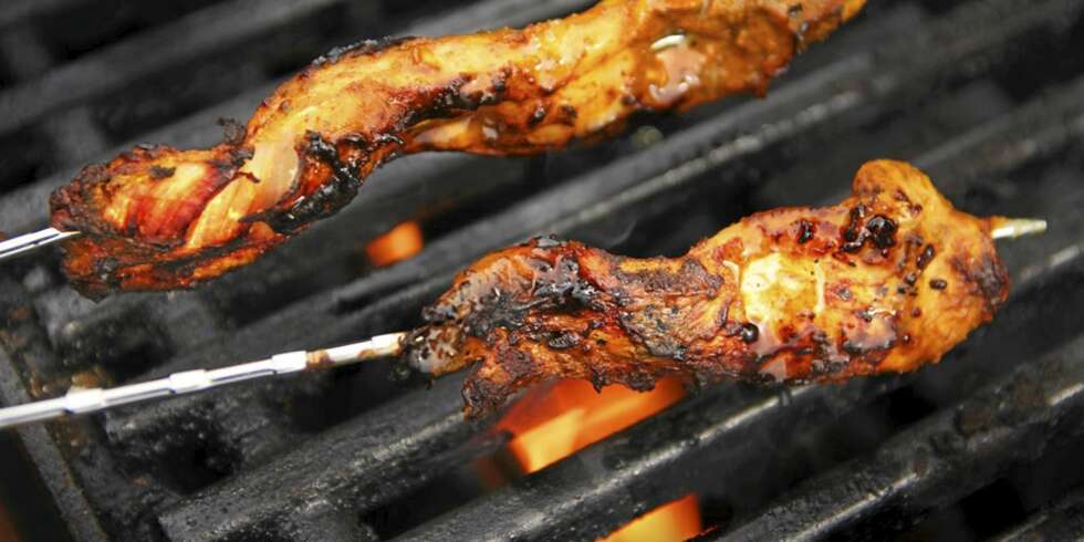 OPPSKRIFT PÅ GRILLSPYD: Dette grillspydet er svært godt krydret. OPPSKRIFT PÅ GRILLSPYD: Dette grillspydet er svært godt krydret.