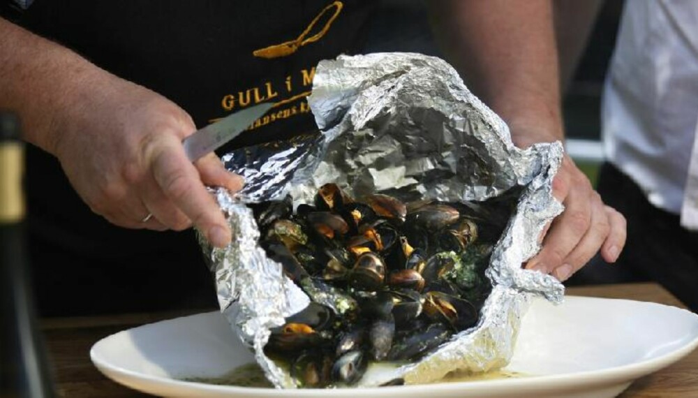 MMM: Sjømat er godt på grillen! MMM: Sjømat er godt på grillen!