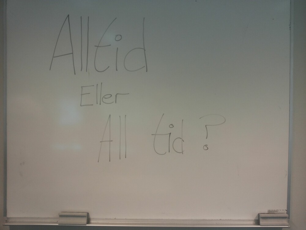 IKKE ALLTID LETT: Konsonanter kan være et herk. For skal det være én eller to? IKKE ALLTID LETT: Konsonanter kan være et herk. For skal det være én eller to?