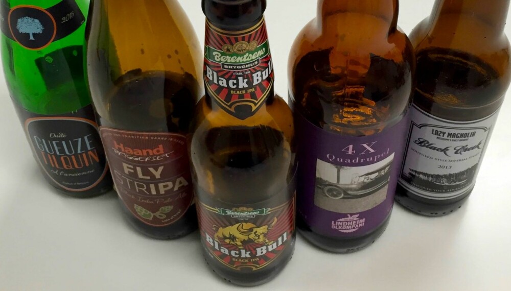 LITT AV HVERT: Surøl, IPA, svart IPA, quadrupel og imperial stout. LITT AV HVERT: Surøl, IPA, svart IPA, quadrupel og imperial stout.