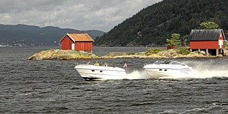 FELLES: Mange fellesnevnere, men de store forskjellene kommer fram når man ser på planløsningen nede under dekk og valg av motor. FELLES: Mange fellesnevnere, men de store forskjellene kommer fram når man ser på planløsningen nede under dekk og valg av motor.