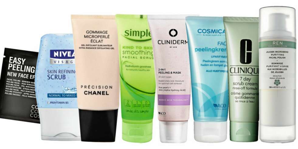 PEELING: Vi har testet ansiktspeelinger. Å peele huden gir huden glød, og du kvitter deg med døde hudceller. PEELING: Vi har testet ansiktspeelinger. Å peele huden gir huden glød, og du kvitter deg med døde hudceller.