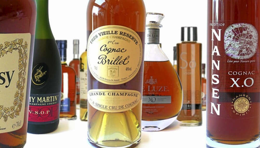 TEST AV COGNAC: Her kommer den store cognac-testen. TEST AV COGNAC: Her kommer den store cognac-testen.