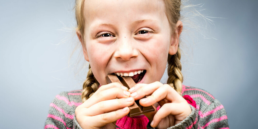 KVIKK LUNSJ ER BEST: Ingen tursjokolade er som den, mener Eline! KVIKK LUNSJ ER BEST: Ingen tursjokolade er som den, mener Eline!