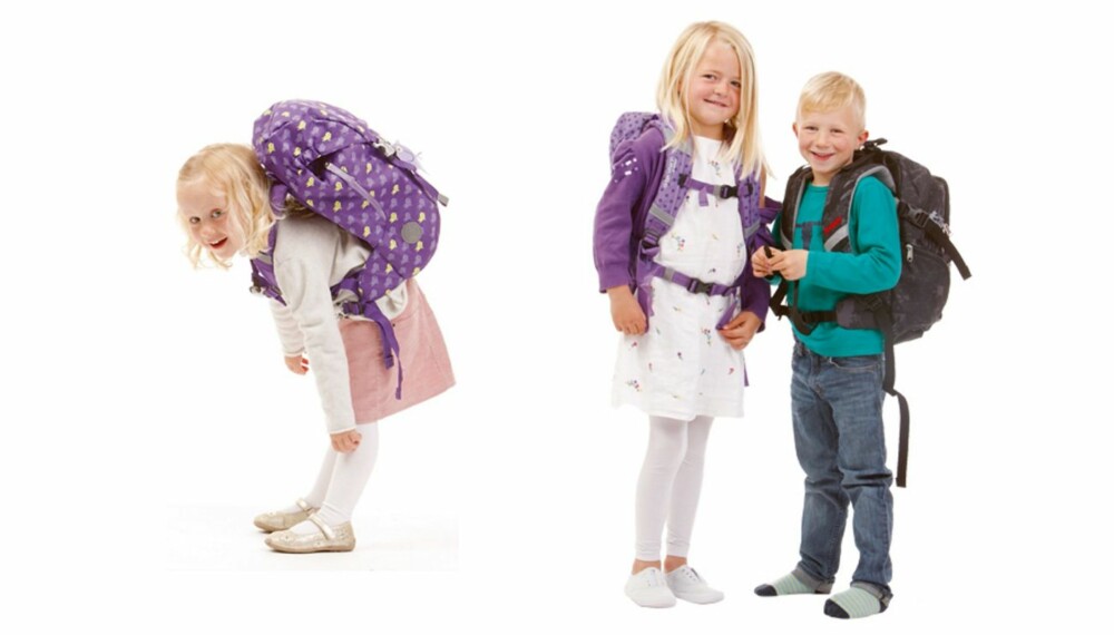 INDIVIDUELLE FORSKJELLER: En sekk som sitter perfekt på ett barn, sitter ikke nødvendigvis like godt på et annet. INDIVIDUELLE FORSKJELLER: En sekk som sitter perfekt på ett barn, sitter ikke nødvendigvis like godt på et annet.