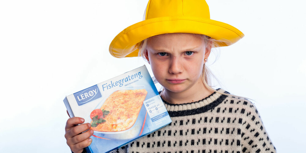 LITE FISK: Lerøy fiskegrateng kunne like godt hett makaronigrateng. LITE FISK: Lerøy fiskegrateng kunne like godt hett makaronigrateng.