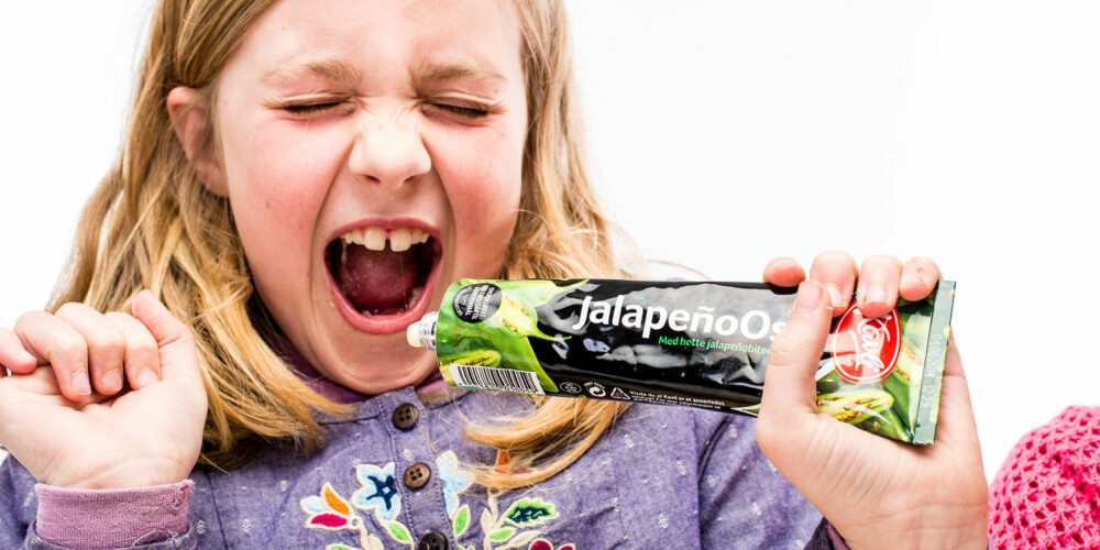 DEN VAR STERK: Jalapeno-osten var litt i sterkeste laget for Charlotte. DEN VAR STERK: Jalapeno-osten var litt i sterkeste laget for Charlotte.