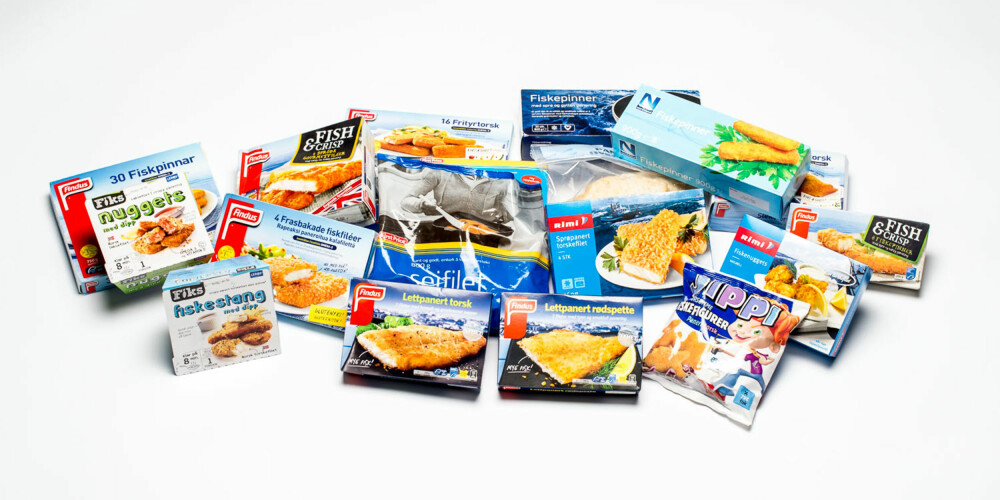 TESTET: 18 ulike typer fiskepinner og panerte fiskeprodukter. TESTET: 18 ulike typer fiskepinner og panerte fiskeprodukter.