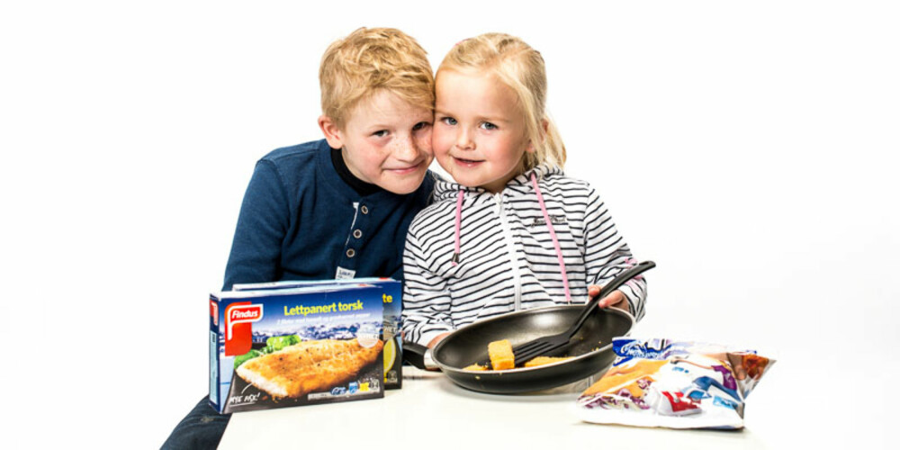 FISKERKOMPISER: Emma og Preben. FISKERKOMPISER: Emma og Preben.