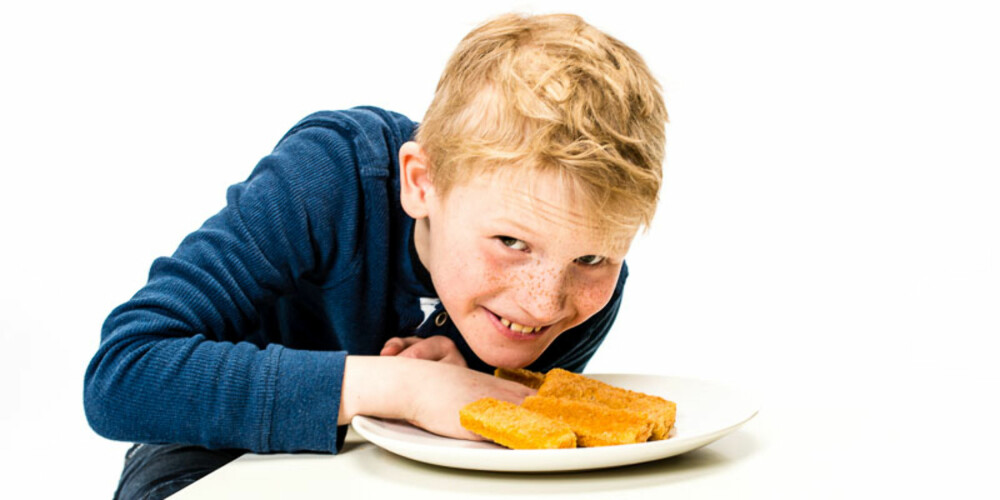 FISHFINGERS: Var det sånn du mente, lurer Preben på. FISHFINGERS: Var det sånn du mente, lurer Preben på.