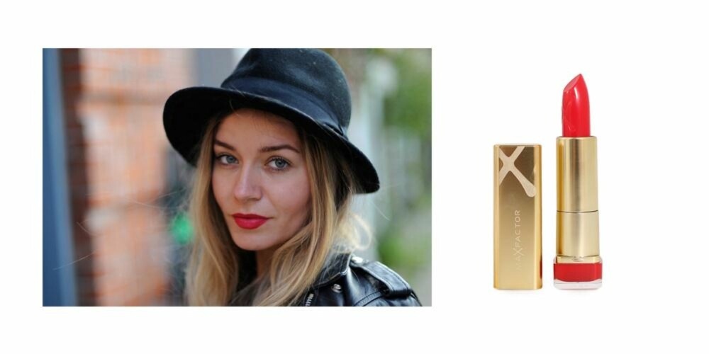 RØDE LEPPER: Hanne Tørseth er glad i rød leppestift. Denne Colour Elixir Lipstick fra Max Factor koster 125 kroner. RØDE LEPPER: Hanne Tørseth er glad i rød leppestift. Denne Colour Elixir Lipstick fra Max Factor koster 125 kroner.