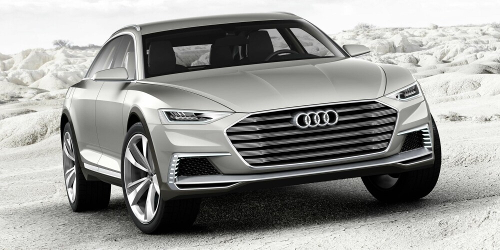ALLROAD: På bilutstillingen i Shanghai viser Audi konseptbilen "Audi prologue allroad", som forteller mye om neste Audi A6 Allroad. FOTO: Audi ALLROAD: På bilutstillingen i Shanghai viser Audi konseptbilen "Audi prologue allroad", som forteller mye om neste Audi A6 Allroad. FOTO: Audi