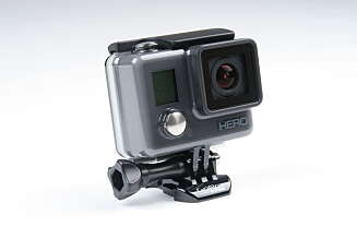 BEGRENSET: GoPro Hero har verken wifi eller egen skjerm. En liten infoskjerm frempå kameraet lar deg likevel endre innstillinger i kameraet. BEGRENSET: GoPro Hero har verken wifi eller egen skjerm. En liten infoskjerm frempå kameraet lar deg likevel endre innstillinger i kameraet.