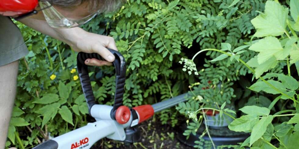 TESTVINNER: AL-KOs elektriske gresstrimmer kom best ut av vår test. TESTVINNER: AL-KOs elektriske gresstrimmer kom best ut av vår test.