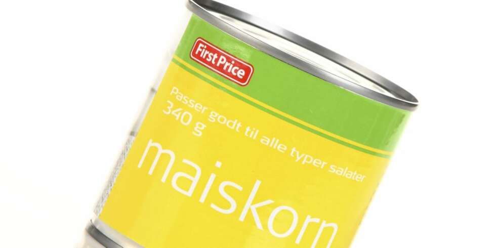 BEST: Maiskorn fra First Price er best blant alle de fem maistypene vi testet. BEST: Maiskorn fra First Price er best blant alle de fem maistypene vi testet.