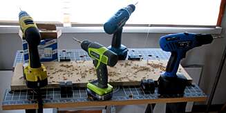 DRILLTEST: I vår test er det t fokusert på ergonomi, håndterbarhet og prisnivå. DRILLTEST: I vår test er det t fokusert på ergonomi, håndterbarhet og prisnivå.