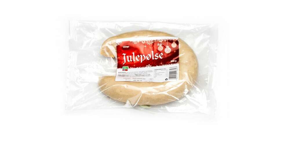 TEST AV JULEPØLSER: Coop julepølse TEST AV JULEPØLSER: Coop julepølse