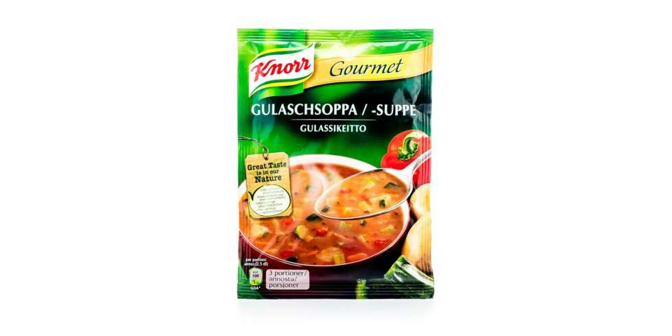 TEST AV POSESUPPE: Knorr Gourmet Gulasjsuppe. TEST AV POSESUPPE: Knorr Gourmet Gulasjsuppe.
