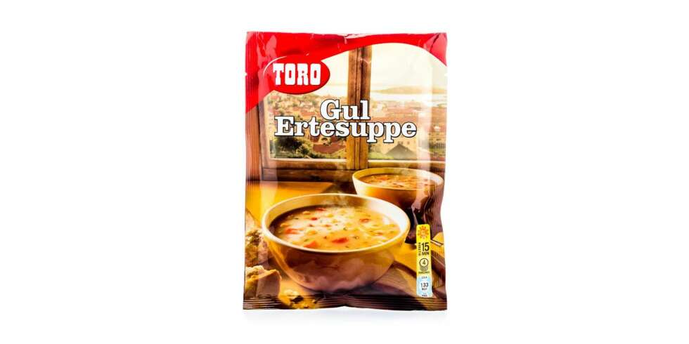 TEST AV POSESUPPE: Toro Gul ertesuppe. TEST AV POSESUPPE: Toro Gul ertesuppe.