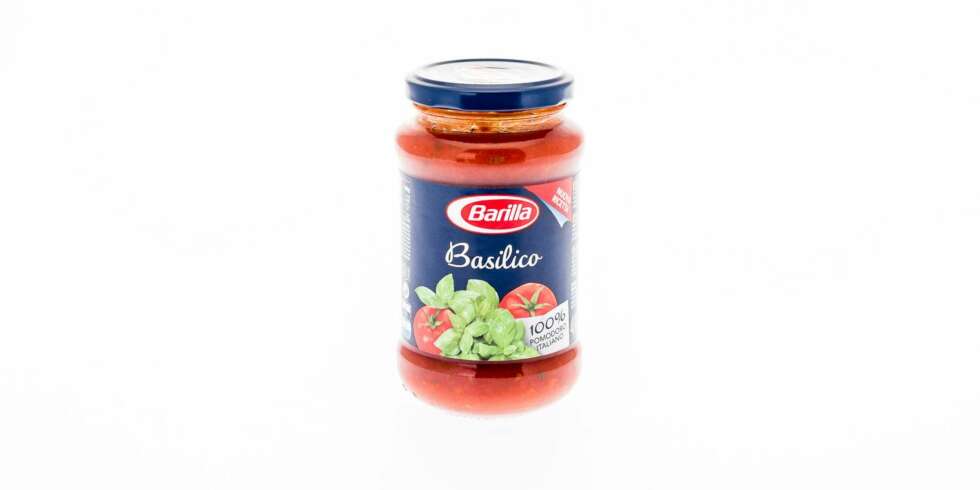 TEST AV PASTASAUS: Barilla Basilico. TEST AV PASTASAUS: Barilla Basilico.