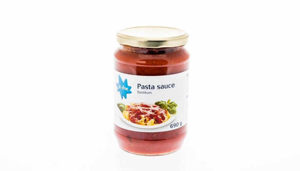 TEST AV PASTASAUS: X-tra pastasaus basilikum. TEST AV PASTASAUS: X-tra pastasaus basilikum.