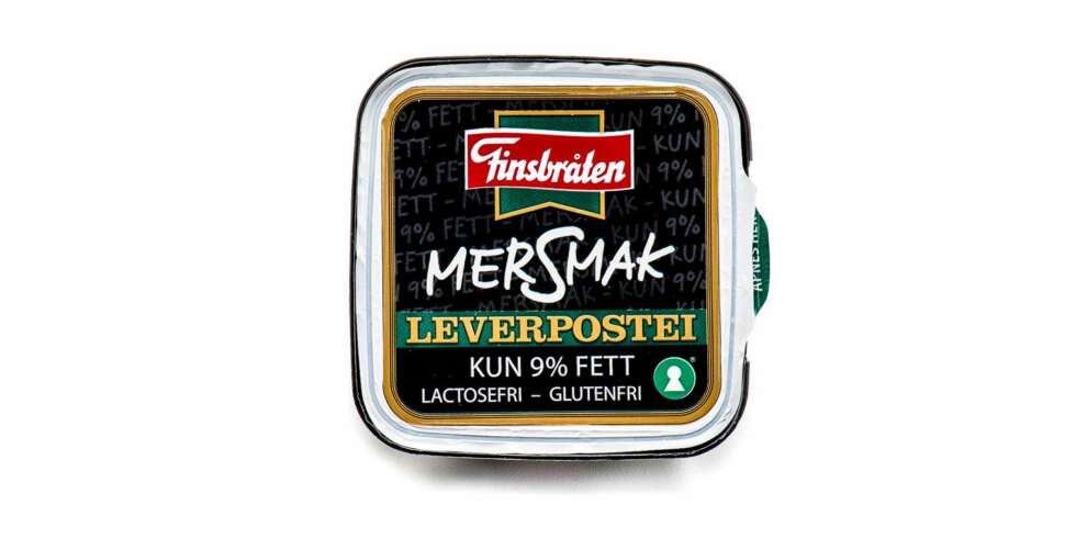 TEST AV LEVERPOSTEI: Finsbråten MerSmak leverpostei TEST AV LEVERPOSTEI: Finsbråten MerSmak leverpostei