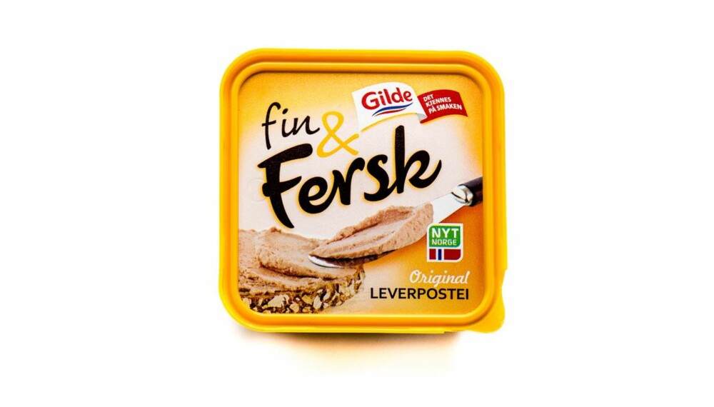 TEST AV LEVERPOSTEI:Gilde Fin & Fersk leverpostei TEST AV LEVERPOSTEI:Gilde Fin & Fersk leverpostei