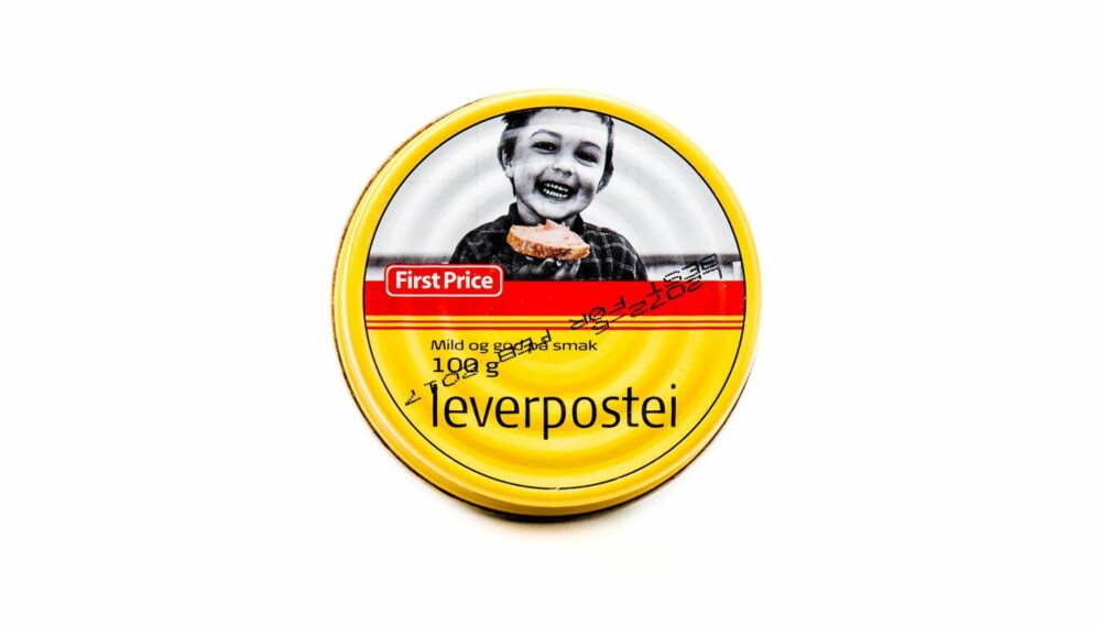 TEST AV LEVERPOSTEI: First Price leverpostei TEST AV LEVERPOSTEI: First Price leverpostei