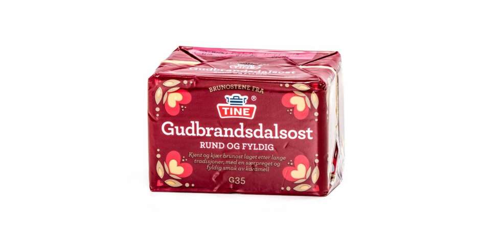 TEST AV BRUNOST: Gudbrandsdalsost fra Tine. TEST AV BRUNOST: Gudbrandsdalsost fra Tine.