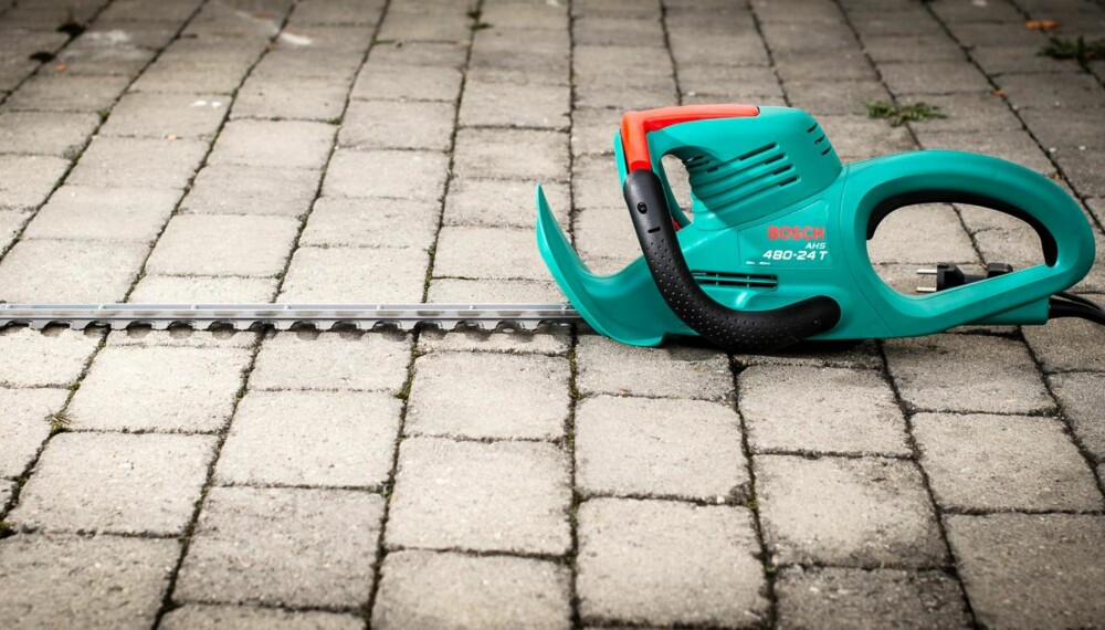 TEST AV ELEKTRISKE HEKKSAKSER: Bosch AHS 480-24T. TEST AV ELEKTRISKE HEKKSAKSER: Bosch AHS 480-24T.