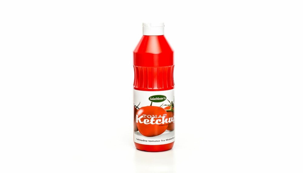 TEST AV KETSJUP: Salatmester'n tomatketchup. TEST AV KETSJUP: Salatmester'n tomatketchup.