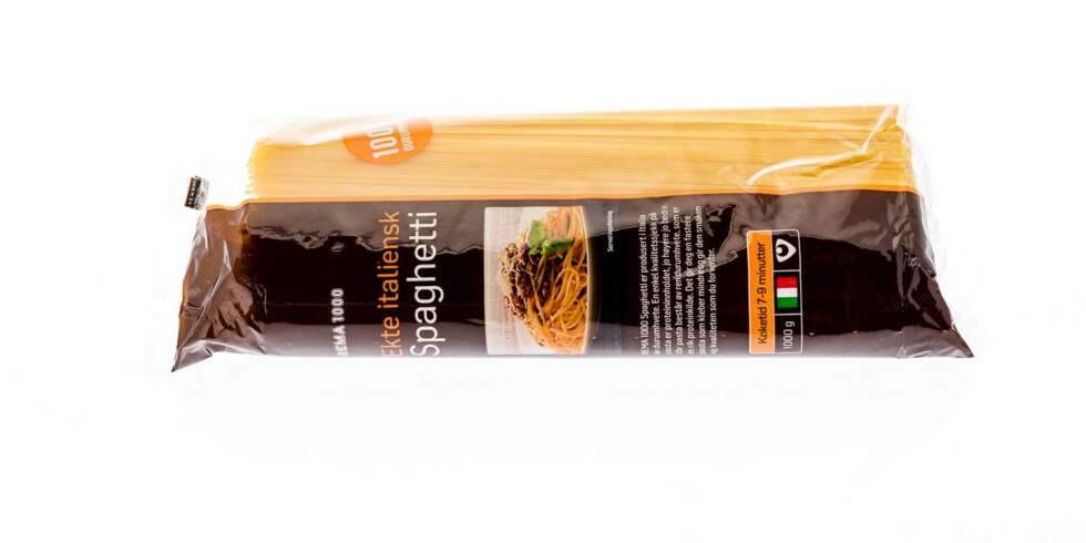 TEST AV SPAGETTI: Rema 1000 Ekte italiensk spaghetti TEST AV SPAGETTI: Rema 1000 Ekte italiensk spaghetti