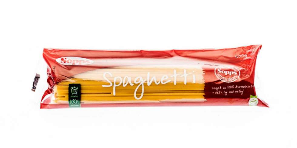 TEST AV SPAGETTI: Sopps Spaghetti TEST AV SPAGETTI: Sopps Spaghetti