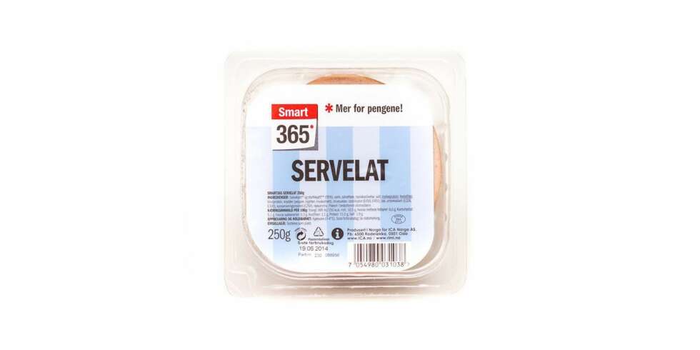 TEST AV SERVELAT: Smart 365 servelat. TEST AV SERVELAT: Smart 365 servelat.