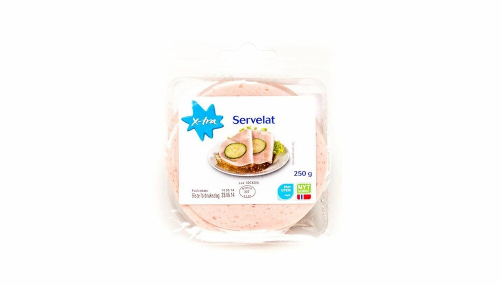 TEST AV SERVELAT: X-tra servelat. TEST AV SERVELAT: X-tra servelat.