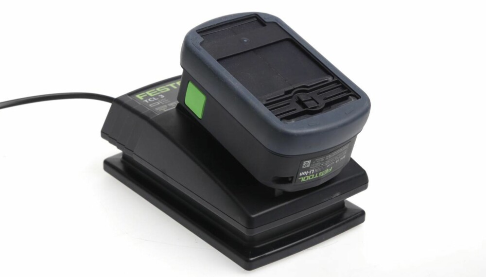 Test: Lader og batteri fra Festool Test: Lader og batteri fra Festool