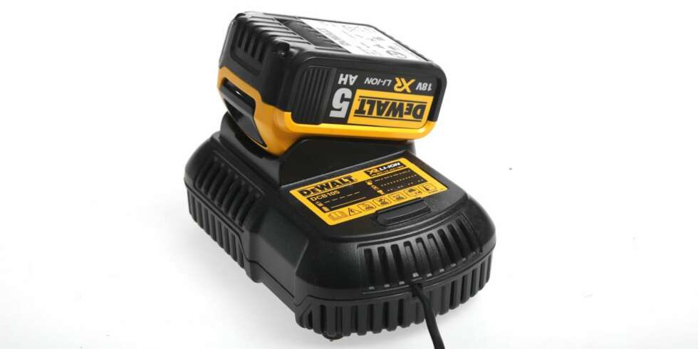 Test: Lader og batteri fra Dewalt Test: Lader og batteri fra Dewalt