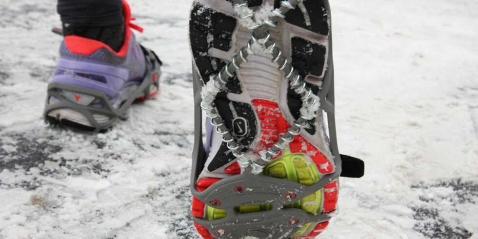 YAKTRAX RUN: Kombinasjonen av spiraler og pigger gjør disse til gode løpebrodder. YAKTRAX RUN: Kombinasjonen av spiraler og pigger gjør disse til gode løpebrodder.