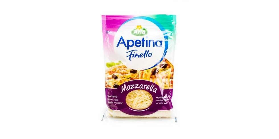 TEST AV PIZZAOST: Arla Apetina Finello mozzarella TEST AV PIZZAOST: Arla Apetina Finello mozzarella